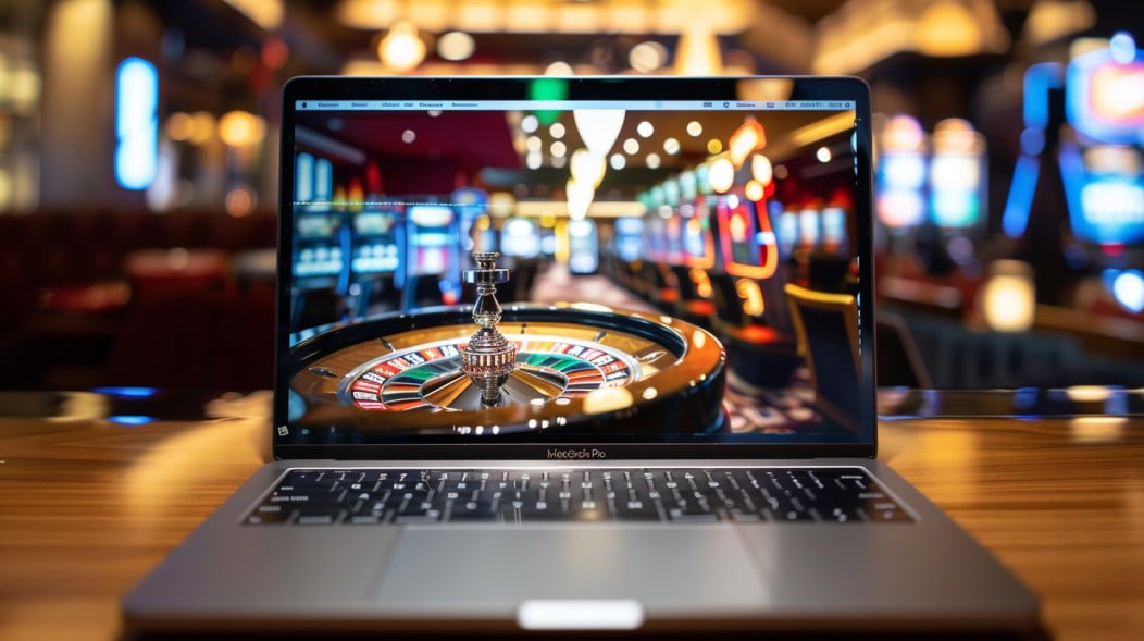 Kolase berbagai permainan slot dan meja dealer langsung yang tersedia di honey slot