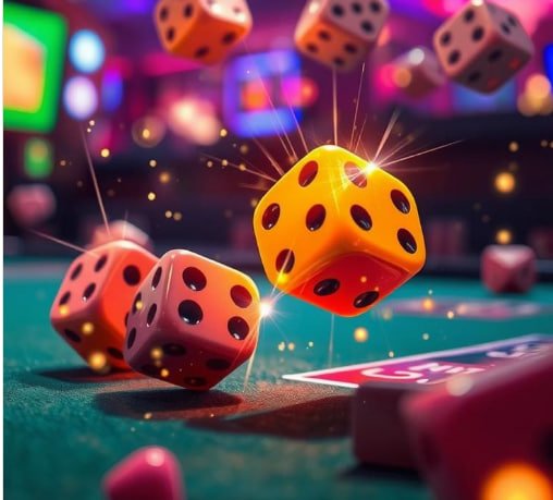 Kolase permainan di honey slot menampilkan Fa Cai Shen Deluxe dan meja live dealer